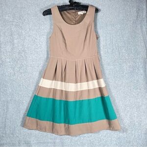 Altar’d‎ State Pocahontas Button Up Back Pleated Above the Knee Dress Size M